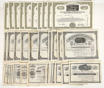 New Mexico Mining Stock Dealers Lot [199349]