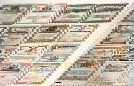 Utah Mining Stocks Collection [200617]