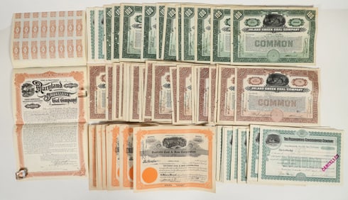 Coal Mining Stock Dealer Lot [199327]