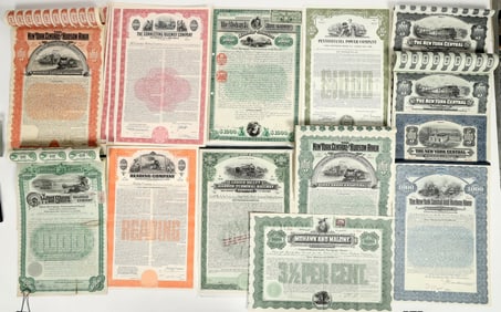 New York and Pennsylvania Railroad Bonds (20) [201759]