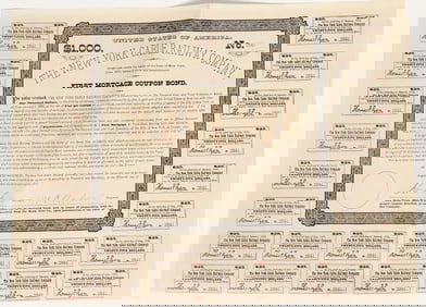 The New York Cable Railway Co. Bond [201941]