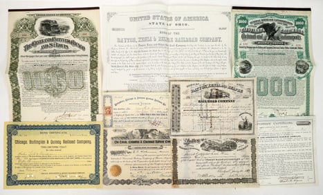 Ohio Railroad Stocks and Bonds, 8 [193080]