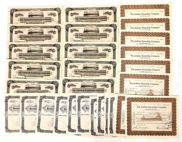 Steamship Stocks, 3 Different, 30 Total [189816]