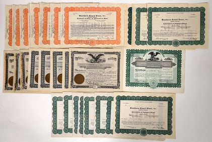 Bus Stocks, 30, 1939-54 [192722]