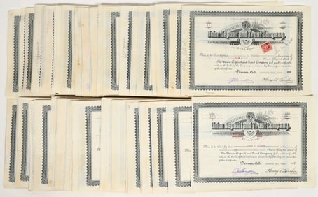 Union Deposit and Trust Co. Stocks [199308]