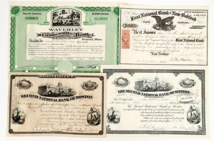 Massachusetts Bank Certificates [199929]