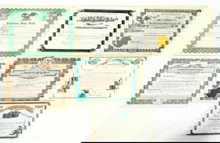 Unissued U.S. Banks Stock Collection. [199937]