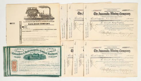 US Railroad & Mining Stock Group for Dealers (11) [201106]
