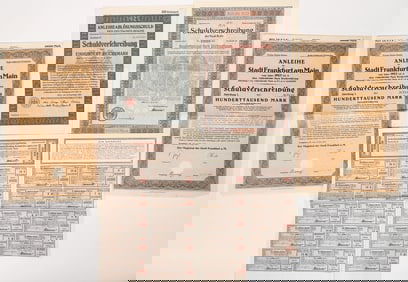 German Empire Bonds, 1923-1925 [192938]