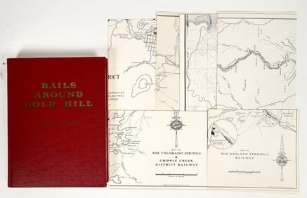 Rails Around Gold Hill, Morris Cafky, Signed Limited Edition (Cripple Creek Railroad) [201911]