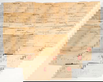 Union Pacific Railroad Waybills, Rawlins, Wyoming [201368]