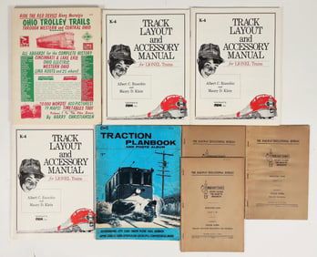 Railroad, Trolley, & Model Train Books (8) [198595]