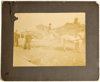 c1888 Horse-drawn Hearse Photograph, Arizona [200412]
