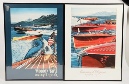 California Wooden Boat Concours  D'Elegance Poster. [200177]