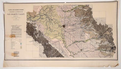 San Joaquin Valley Map, 1886 [194745]