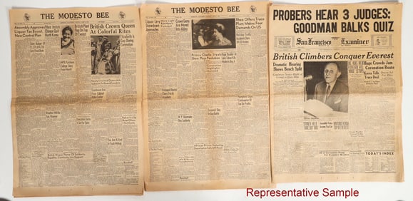 CA Newspapers With Stories On Royal Subjects [202515]