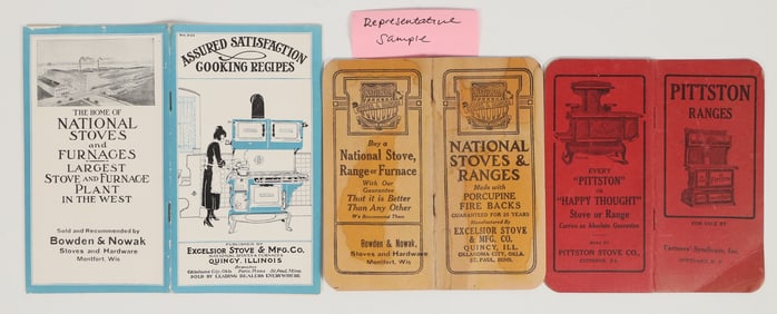 Promotional Stove Company Notebooks and Recipes [201248]