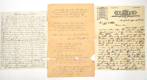 Kittell Letters Group - 1880's [189734]