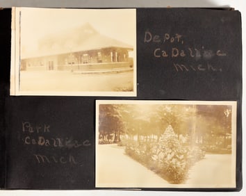 1918 Michigan Photos: Nature, People, Man-made Wonders [200292]