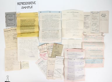 Montana Documents Pertaining to Town Lots (6) [194663]