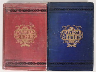 'The Sazerac Lying Club' 1st and 2nd Ed., 1878 [194348]