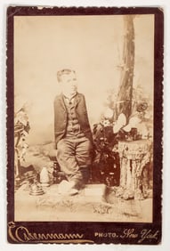 Cabinet Card of Man Missing Limbs, c.1890-1900 [202156]