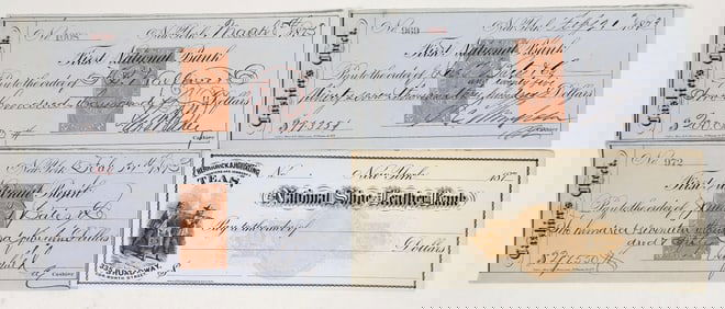 New York Revenue Checks with High Denominations (4) [201103]