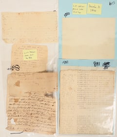Correspondence, Ohio Group (7) c1810-80 [189636]