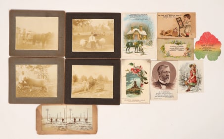 Ephemera Group, Ohio, c1850s-1900s (11) [191422]