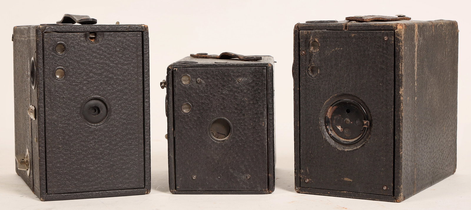 Famous Name Camera Trio [185543]: Buster Brown, Kewpie, Scout No. 2a. Not tested.^Date: Country (if not USA): State: City: Provenance: