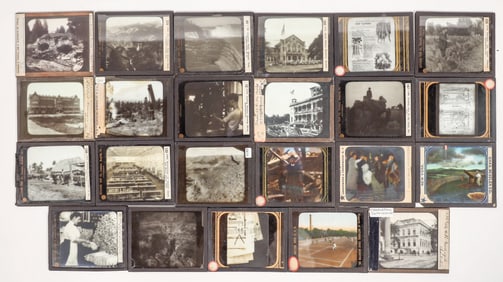 Various Glass Slides From Around The U.S. [194965]