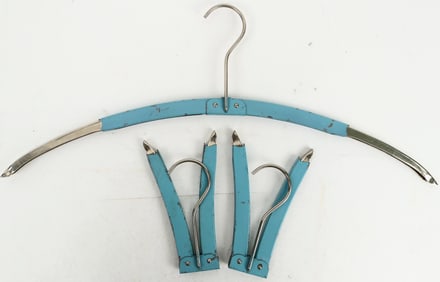 Alsize Vintage Folding Coat Hangers with Storage Case c.1920's [200149]