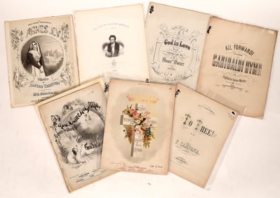 Religious Sheet Music (7) [180338]