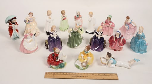 Royal Doulton Figurines, c1930s-80s (17) [191821]