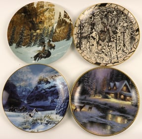 George & Bradex Collector Plates (4 Different) [147408]