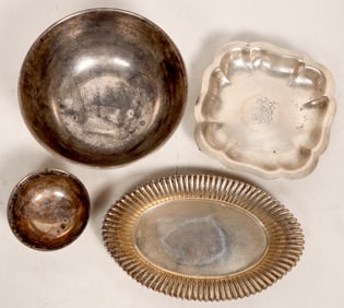 Silver Plate Bowls, 4 [183194]