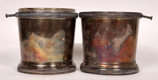 Silver Plated Champagne Bucket Pair [178408]