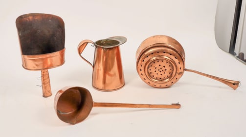 Vintage Copper Ware 4 pieces [189887]