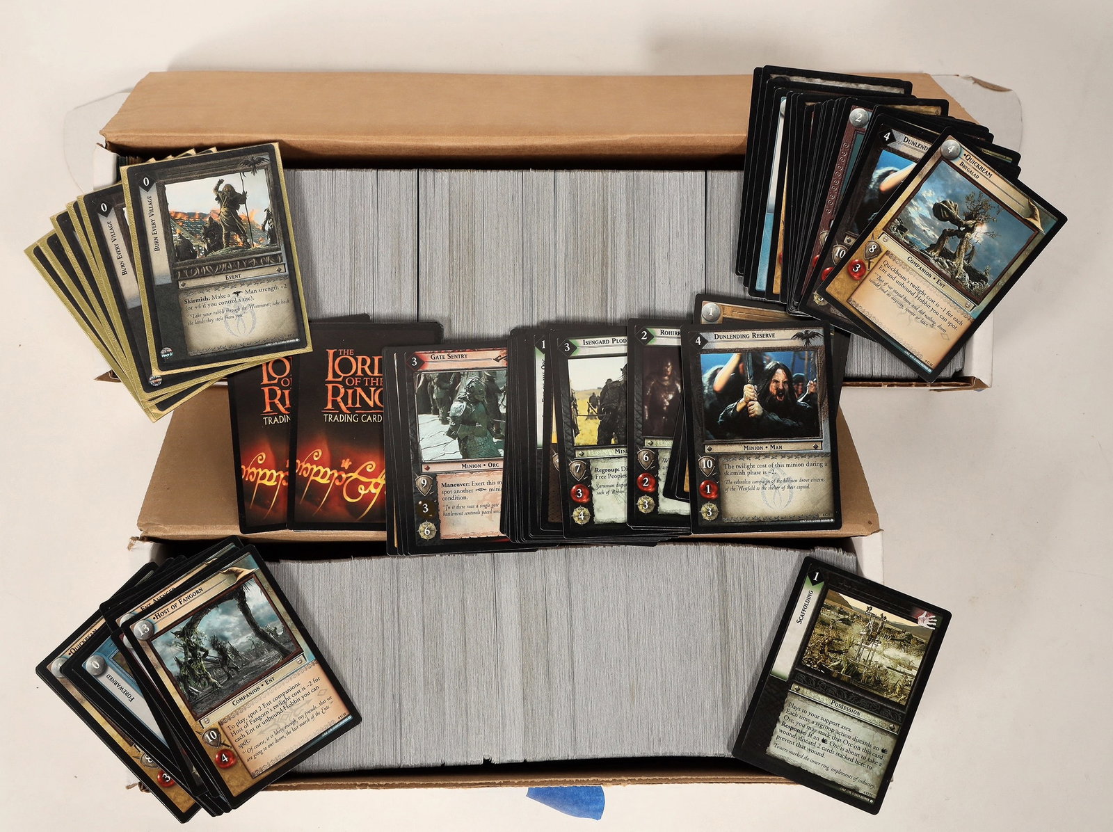 Lord of the Rings Card sets [188832]: 600+ lord of the rings card sets.^Date: Country (if not USA): State: City: Provenance:
