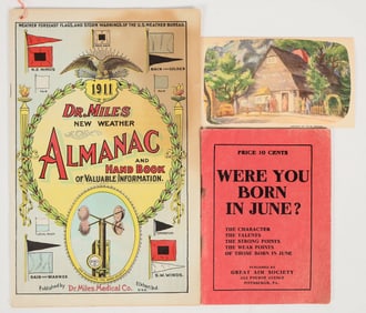 1900s-1910s Ephemera Oddities (4) [201457]