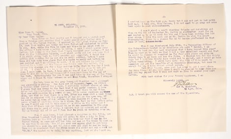 Personal Letter Regarding Discharge [195660]