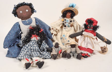 Black Rag Dolls (6) [191345]