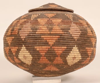 Traditional Zulu Ukhamba Ceremony Basket [184040]