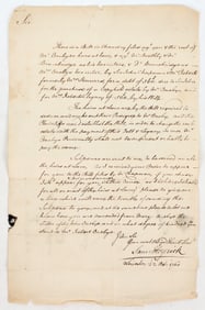 Sam Heyrick Letter 1760, Leicester [195282]
