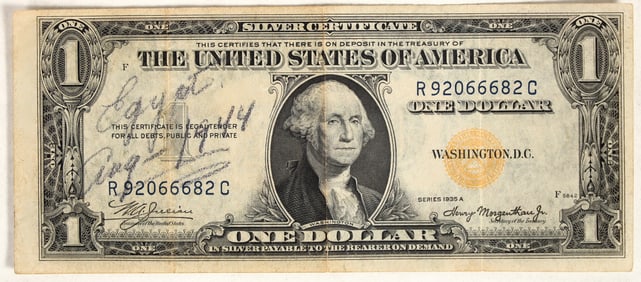 North Africa Silver Certificate [200447]
