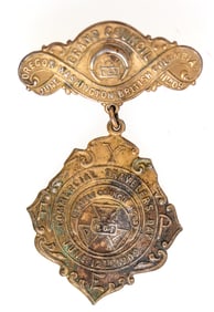 AYPE United Commercial Travelers Badge 1909 [200113]