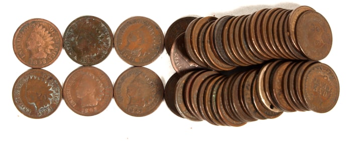 Indian Head Cents 1800s (50) [200553]