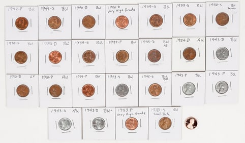 Lincoln Cent Collection (26) [201432]