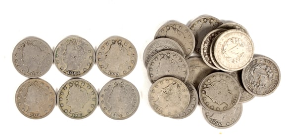 Liberty Head Nickel Collection (22 dates) [200953]