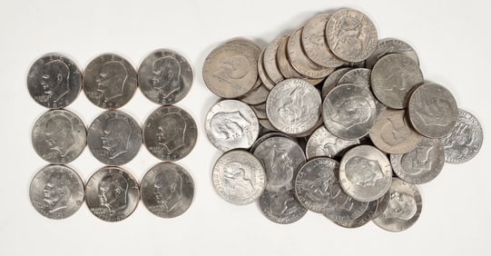Eisenhower Dollars (49) [200684]